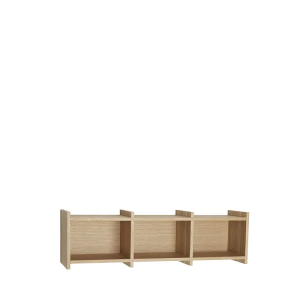 Hübsch Focal Regal 80x20 cm Eichenfurnier