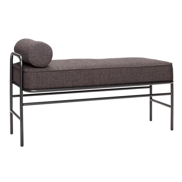 Hübsch Hübsch Bank 106 cm Metall-Braun