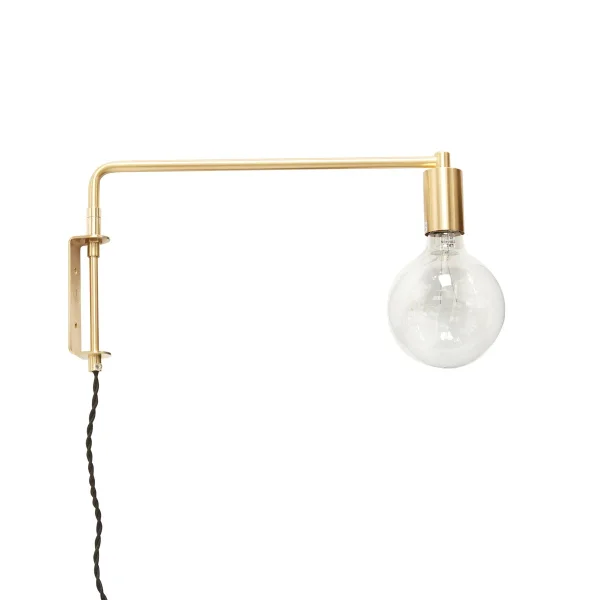 Hübsch Hübsch Wandleuchte20x30 cm Gold