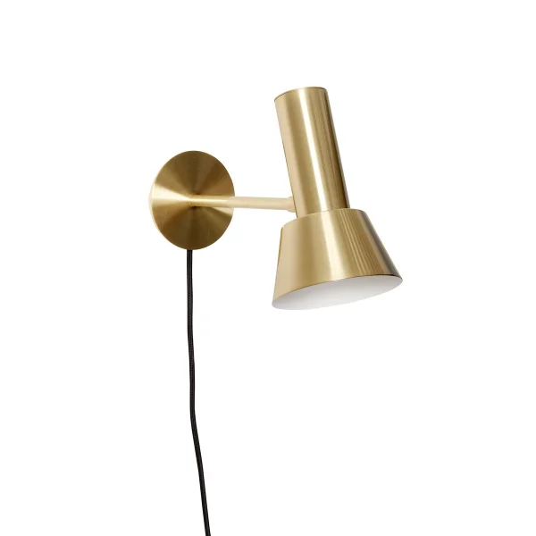 Hübsch Hübsch WandleuchteH20 cm Messing