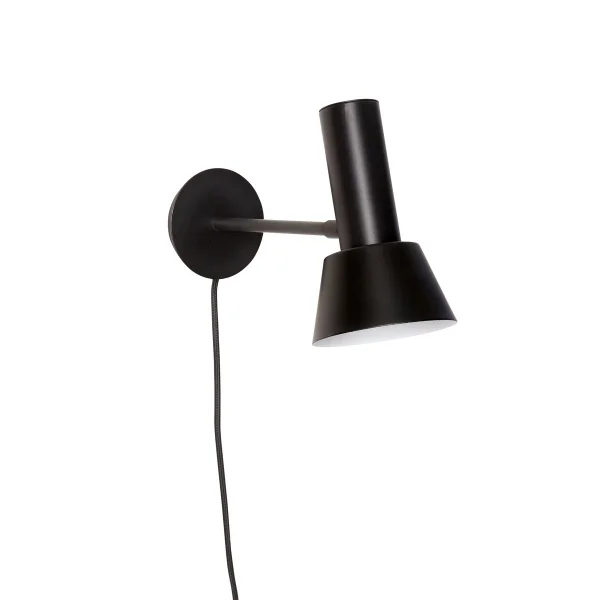 Hübsch Hübsch WandleuchteH20 cm Metall-schwarz