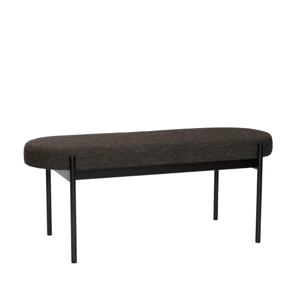 Hübsch Klint Bank 110 cm Schwarz