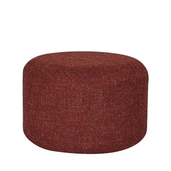 Hübsch - Marshmellow Pouf Small Rot