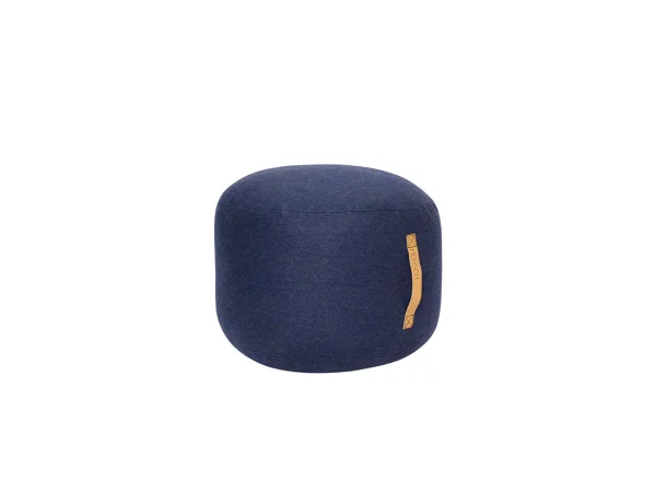 Hübsch - Mochi Pouf Ø50 Dunkel Blue