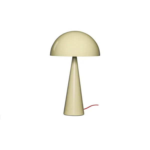 Hübsch - Mush Tischlampe, sand, Metall, Höhe 30 cm