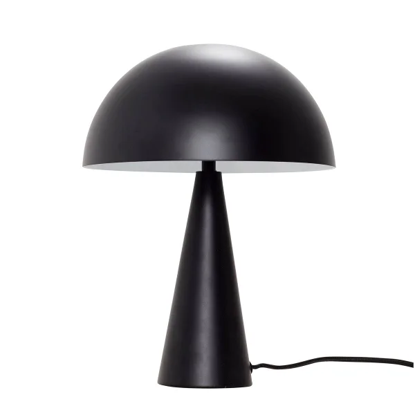 Hübsch Mush Tischleuchte mini Black