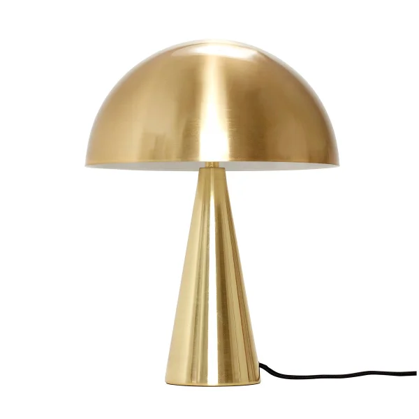 Hübsch Mush Tischleuchte mini Brass