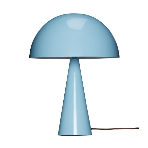 Hübsch Mush Tischleuchte mini Light blue