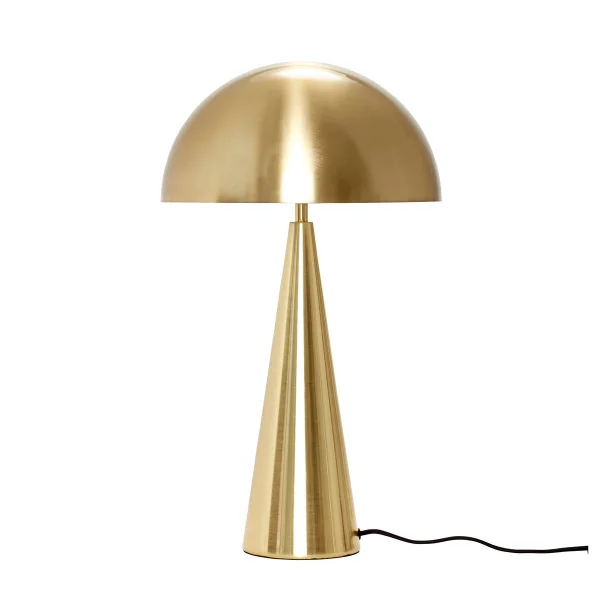 Hübsch Mush Tischleuchte tall Brass