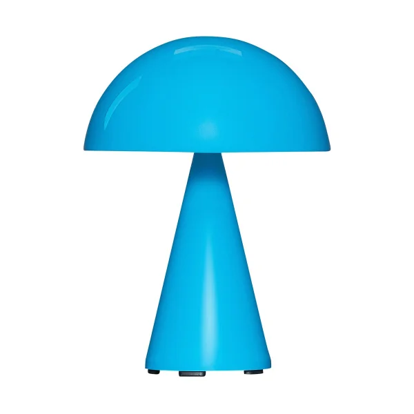 Hübsch Mush tragbare Tischlampe Blue