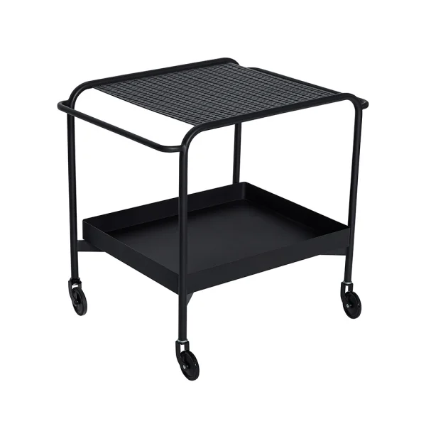 Hübsch - Push Trolley Schwarz