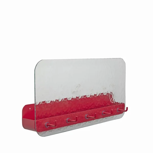 Hübsch Shack Regal 60x30 cm Rot