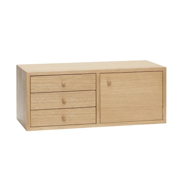 Hübsch Wandschrank 50x22 cm Natur