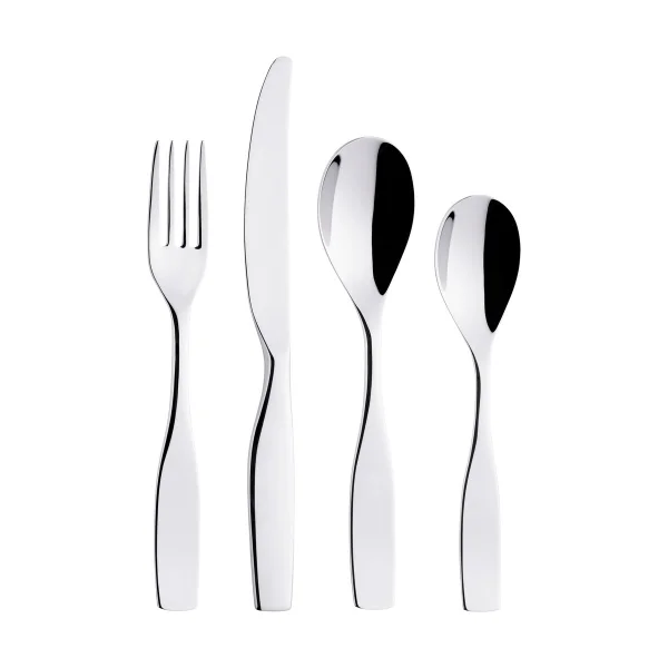 Iittala Citterio 98 Besteckset 16-teilig Geschenkverpackung Blank rostfreier Stahl