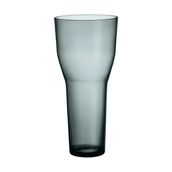 Iittala Solare Vase hoch 26xØ12 cm Stahlgrau