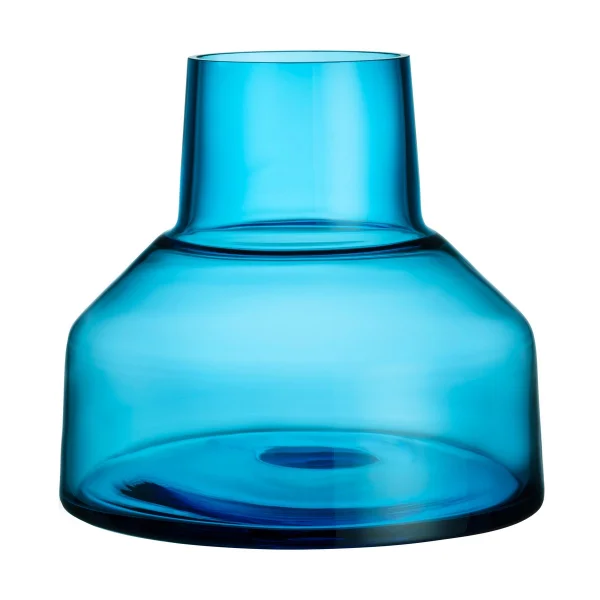Iittala Solare Vase niedrig 20xØ22 cm Electric Blue