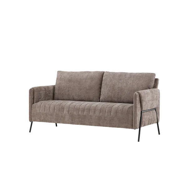 Indigo Sofa 2-Sitzer beige.
