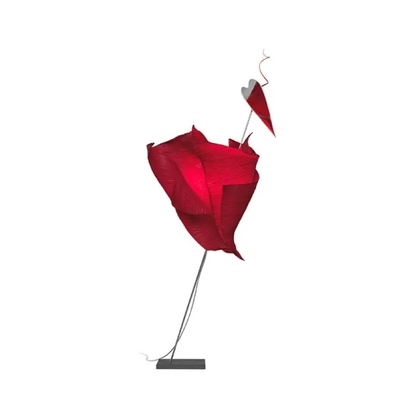 Ingo Maurer - Kokoro LED Tischleuchte Red/Anthracite