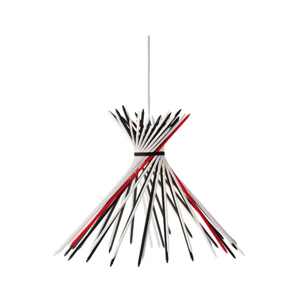 Ingo Maurer - Pic-a-stic Pendelleuchte Black/White