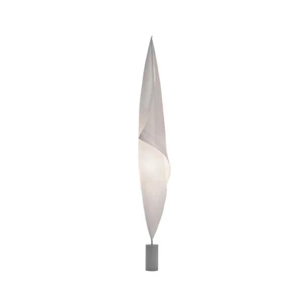 Ingo Maurer - Wo-Tum-Bu 1 Stehleuchte Natural White/Gray