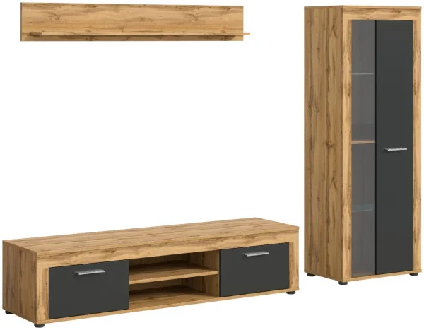 Jam Regal J7 System grau, Eiche Dekor.