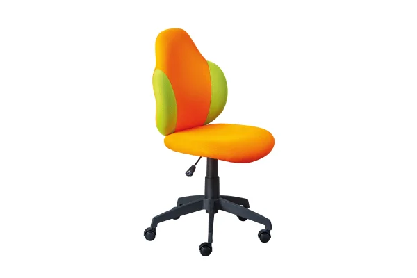 Jessi Bürostuhl orange, grün.