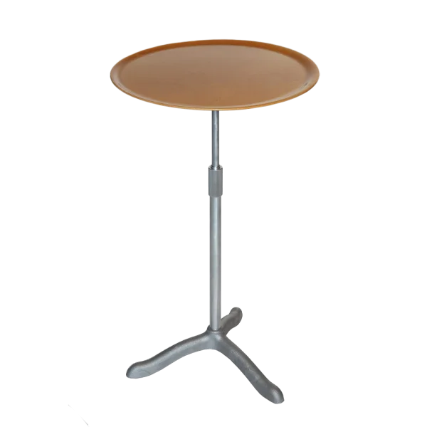 Källemo Cassis Couchtisch Ø37 cm Aluminium-Birke