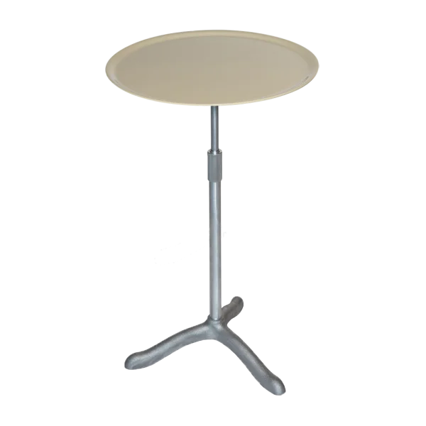 Källemo Cassis Couchtisch Ø37 cm Aluminium-oyster