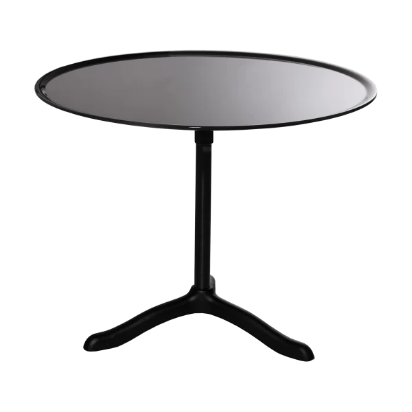 Källemo Cassis Couchtisch Ø47 cm Black eloxiertes aluminum-black