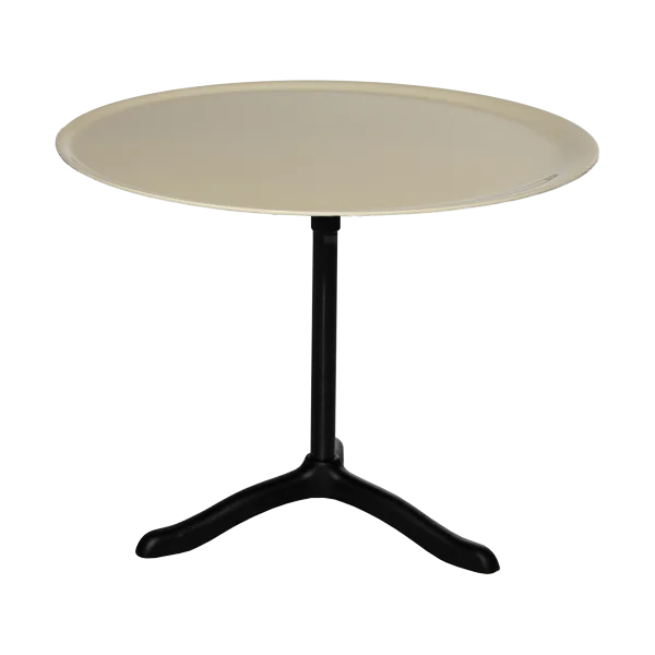 Källemo Cassis Couchtisch Ø47 cm Schwarz eloxiertes Aluminum-oyster