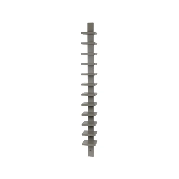 Källemo Pilaster Wandregal Grau gebeizt