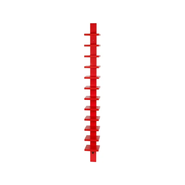 Källemo Pilaster Wandregal Rot gebeizt