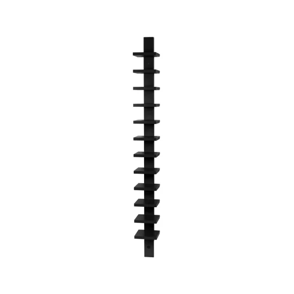 Källemo Pilaster Wandregal Schwarz gebeizt