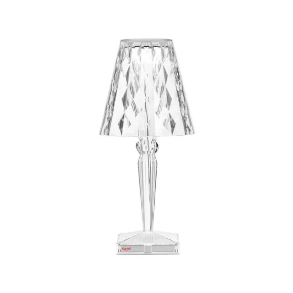 Kartell - Big Battery Tischleuchte Crystal