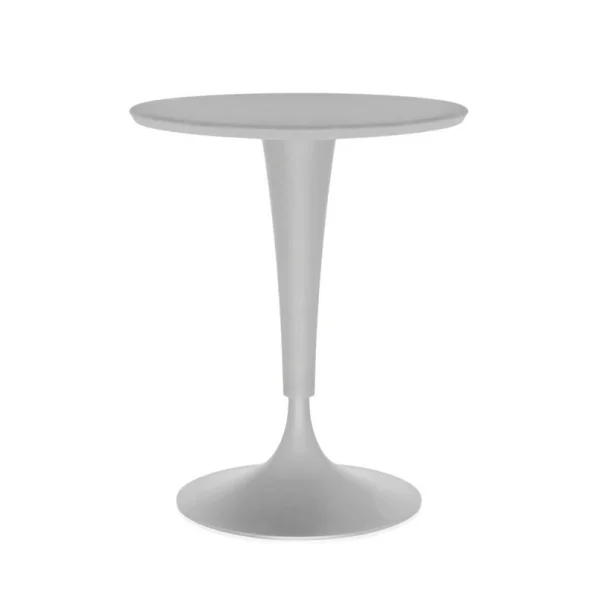 Kartell - DR. NA Tisch, grau, Höhe 73 cm