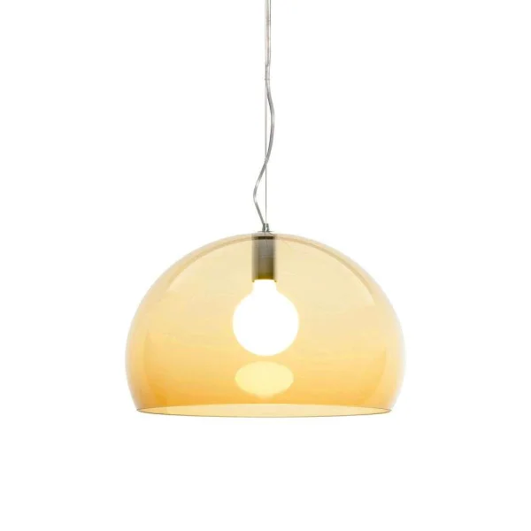 Kartell - FL/Y Pendelleuchte Amber