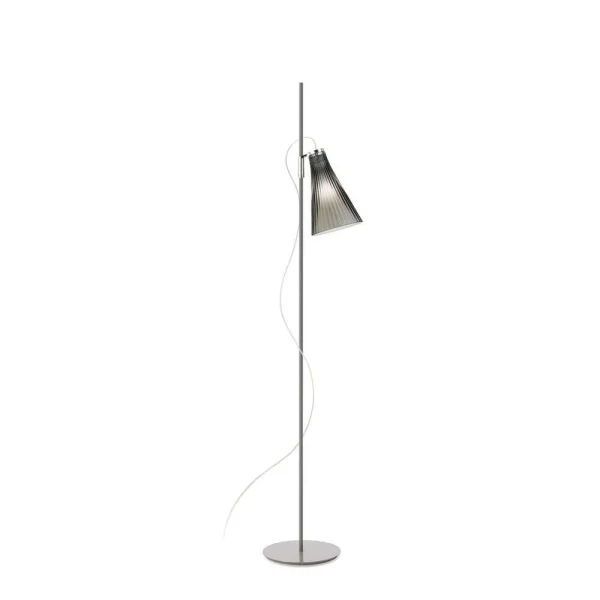 Kartell - K-Lux Stehleuchte Grey/Smoke