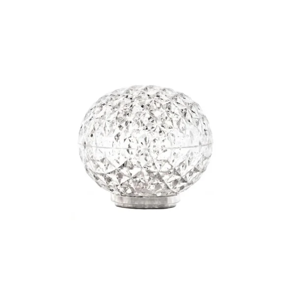 Kartell - Mini Planet Battery Tischleuchte Crystal