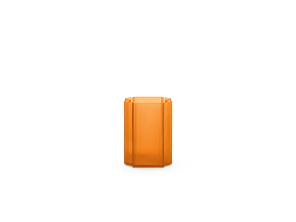 Kartell - Okra Vase Low Orange