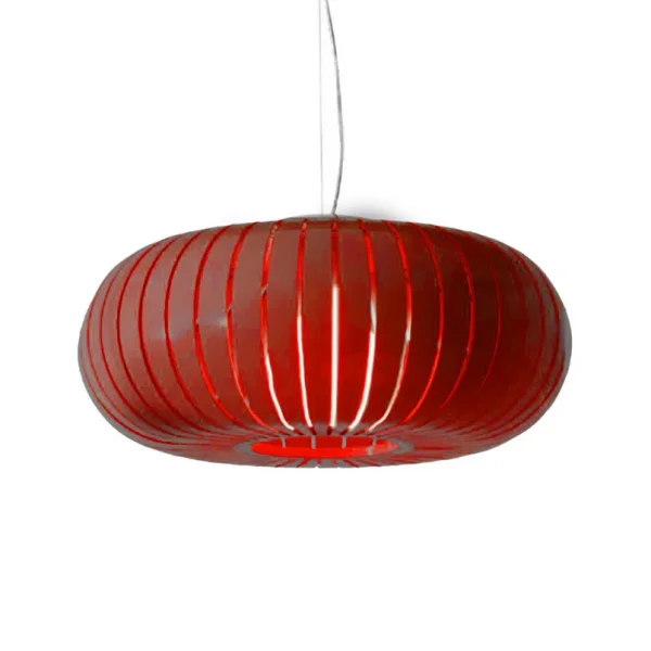 Kartell - Teresa LED-Hängeleuchte, dunkelrot, Ø 50 cm