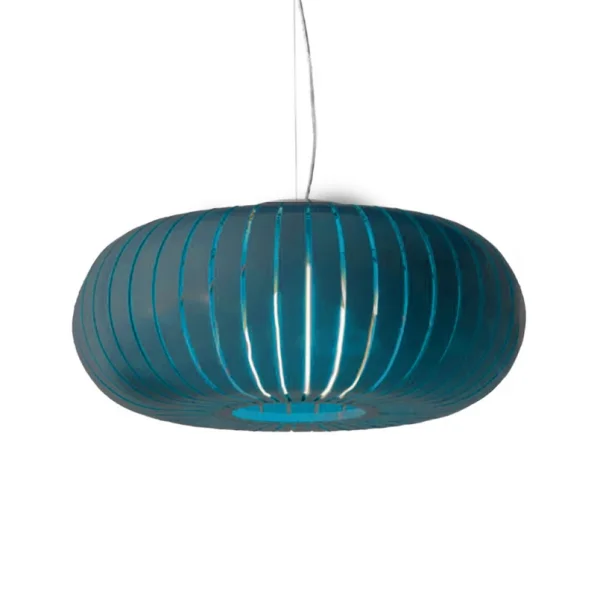 Kartell - Teresa LED-Hängeleuchte, petrol, Ø 50 cm