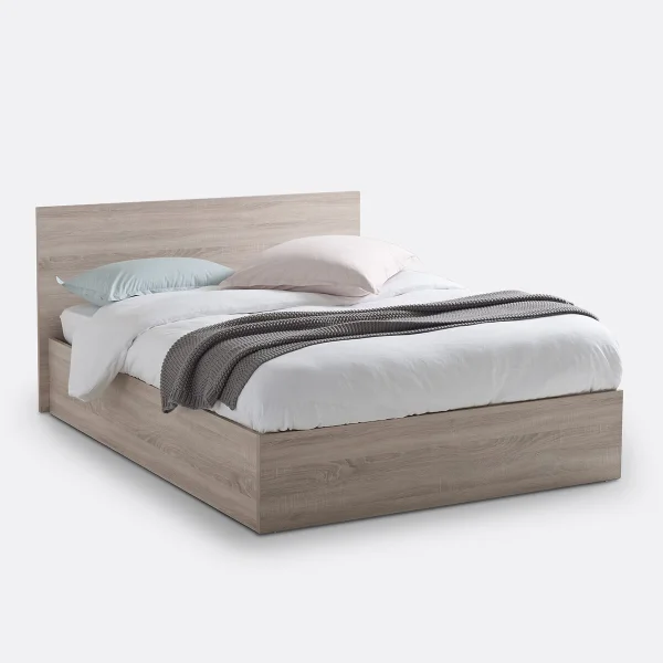 Kastenbett Cladie Mit Hochklappbarem Lattenrost 140 x 190 cm