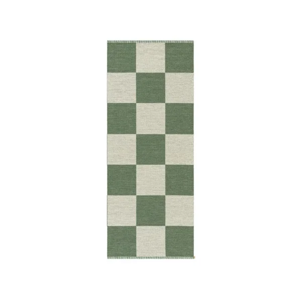 Kasthall Checkerboard Icon Teppich 85x200 cm Grey Pear