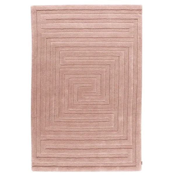 Kateha Mini-Labyrint Kinderteppich, 120 x 180cm Rosa 40 (rosa)