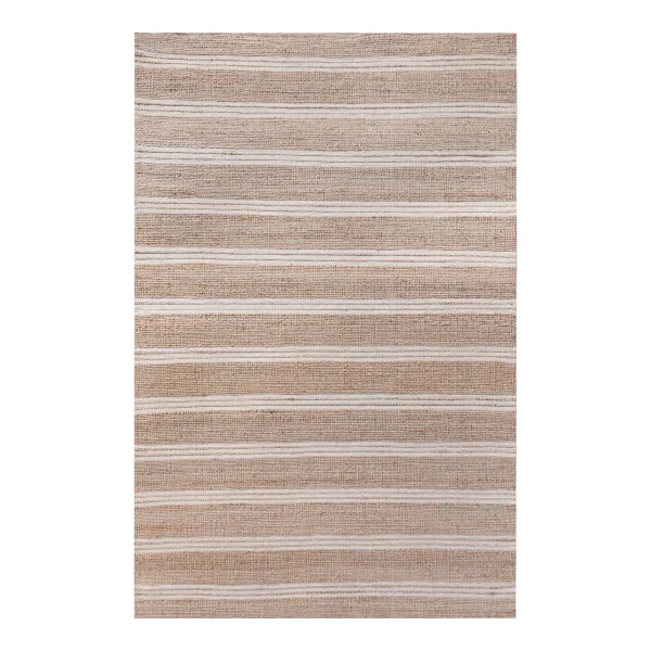 Kavali Teppich handgewebt 200x300cm natur, offwhite.