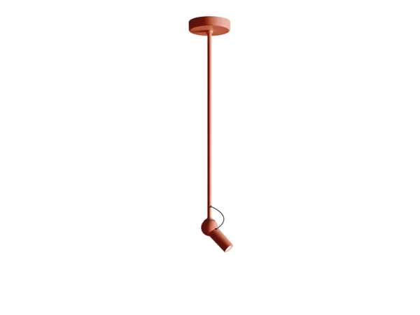 kdln - Bird Wand-/Deckenleuchte  w/2 Rod H3,5+H20,5 Brick Red