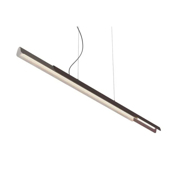 KDLN - Dala Linear Pendelleuchte 3000K Dark Grey/Wood