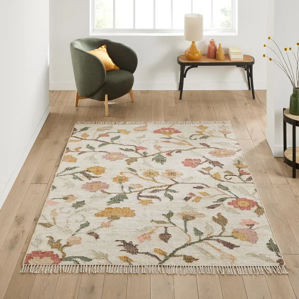 Kelimteppich Flotissy, Jute