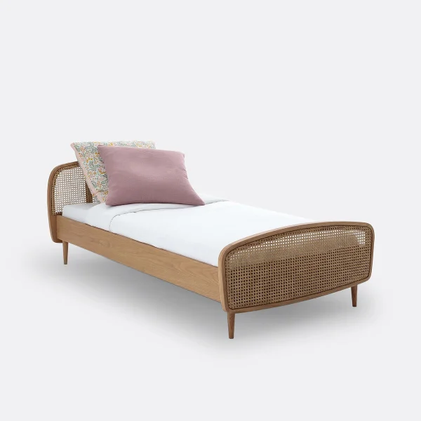Kinderbett Buisseau Mit Lattenrost 90 x 190 cm