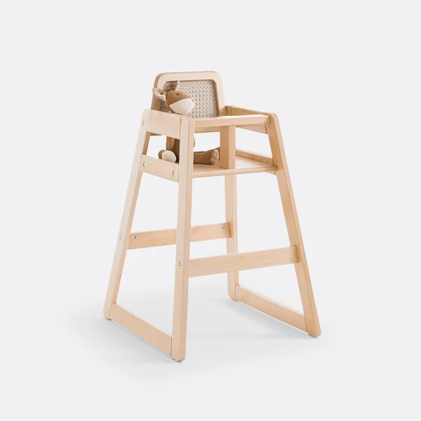 Kinderhochstuhl Marila, Birke Und Rattan